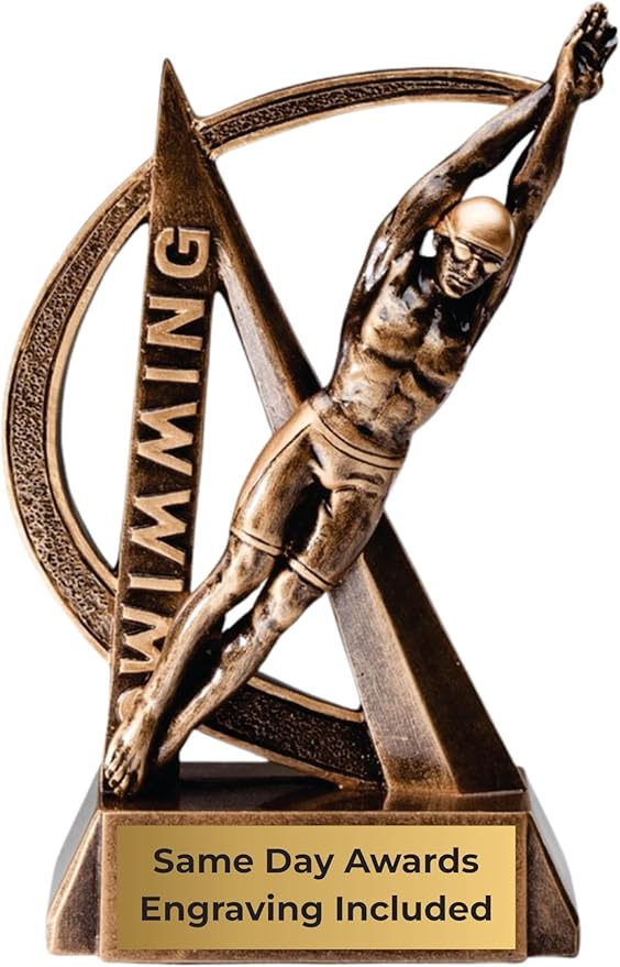 Sports Trophy – Ultra Action 6.5 Inch Engraved Resin Award – Personalized Recognition for Kids Youth Teams Schools Adult Leagues Coaches and Achievement Awards