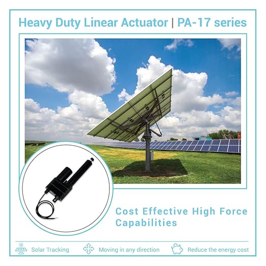 Progressive Automations 12V High Force Linear Actuator - 30 inches Stroke, 850 lbs Force, Industrial, Heavy Duty Linear Actuator with IP65 Protection for Agriculture Automotive Industry, PA-17
