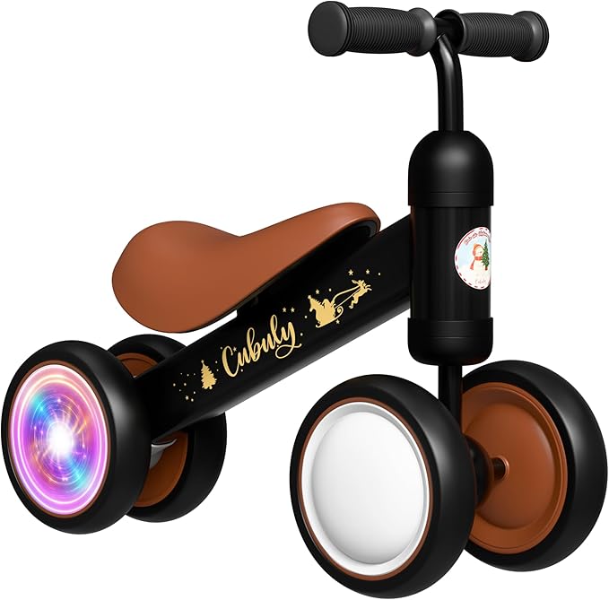 Baby Balance Bike for 1-3 Year – First Birthday Boy Girl Gifts 12-36 Month Mini Bike|Colorful Lighting Wheels|Ride on Toys |Toddler Balance Bike 1-3 Indoor/Outdoor Bike