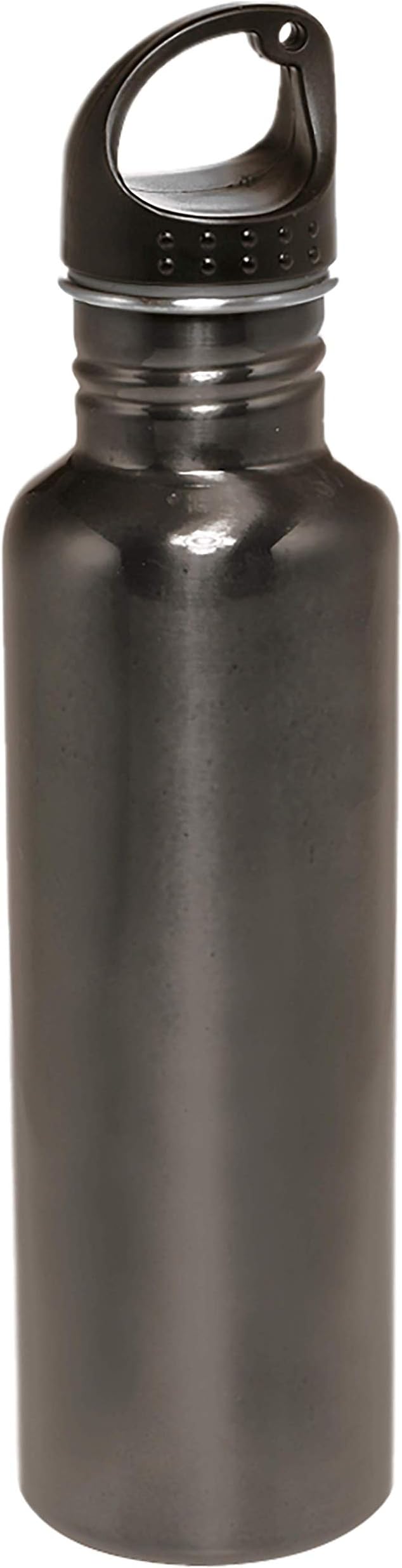 DISCOUNT PROMOS Stainless Steel Water Bottles 26 oz. Set of 10, Bulk Pack - Reusable, Leak Proof, Perfect for Gym, Hiking, Camping, Outdoor Sports - Grey