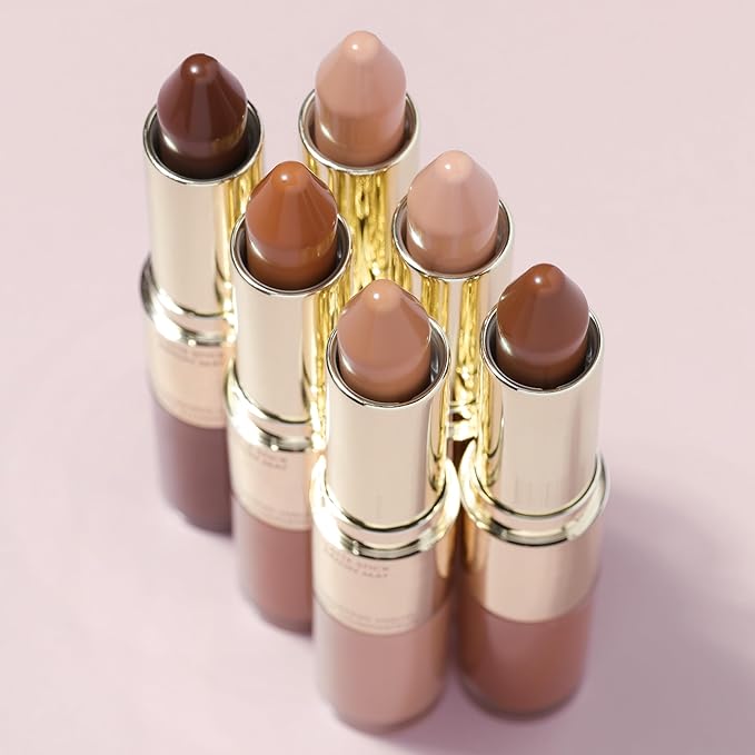 Wander Beauty Dualist Matte and Illuminating Concealer Makeup - Golden Tan - Dual-Ended Matte & Liquid Concealer Stick - Full Coverage Formula to Brighten, Firm & Hydrates Under Eyes - 0.28 fl oz