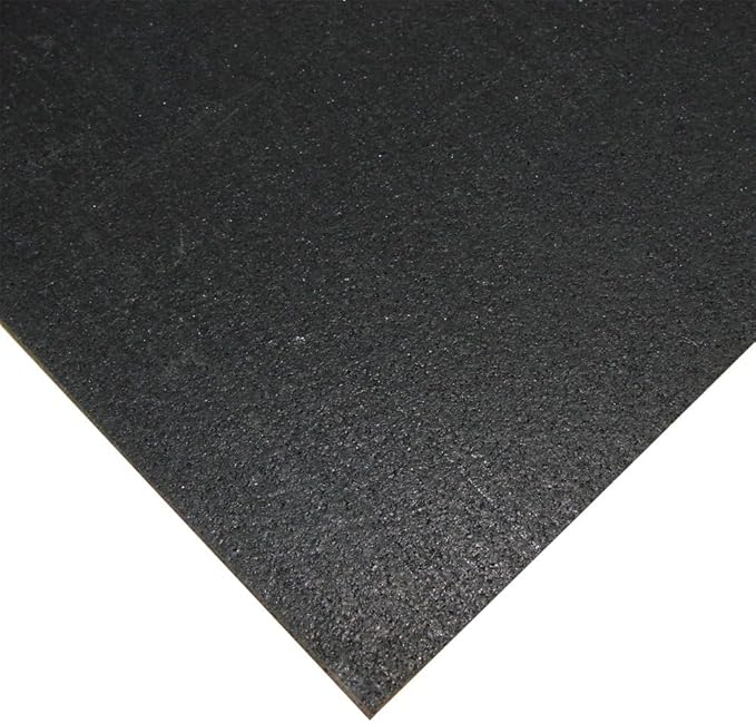 Rubber-Cal Elephant Bark Flooring, Blue Dot, 3/8-Inch x 4 x 10-Feet