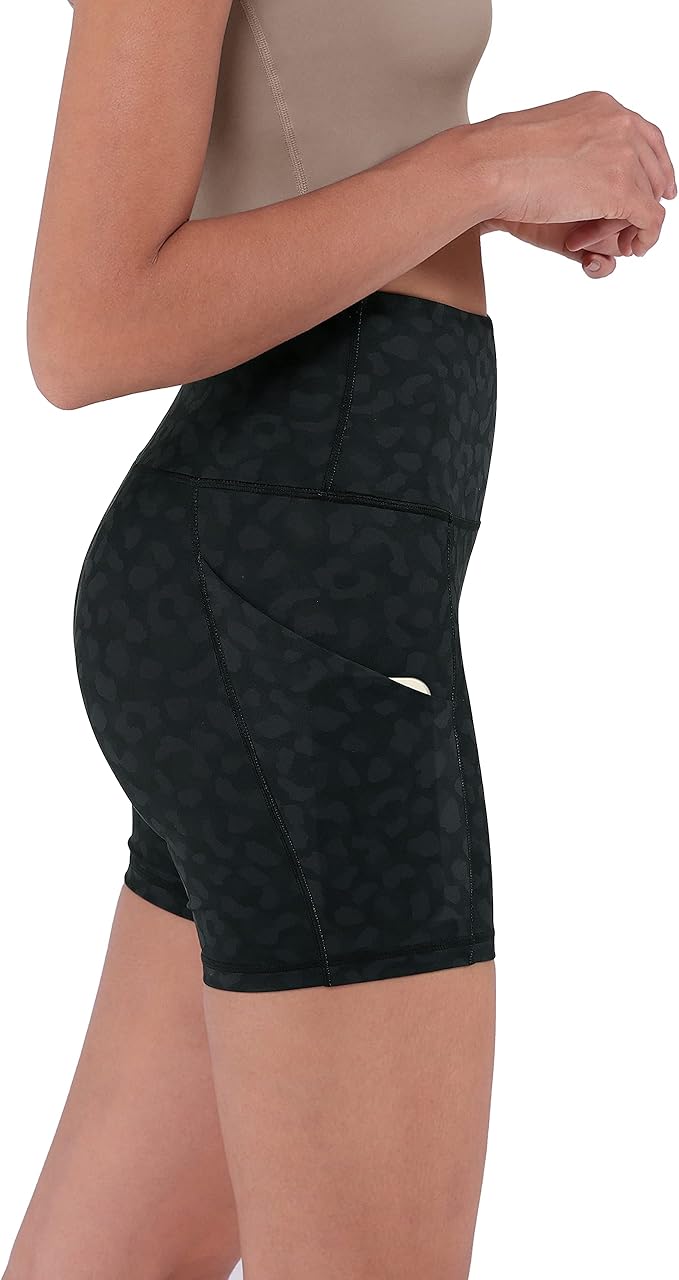 ODODOS Women's Tummy Control Biker Shorts 2.0 with Pockets High Waist Athletic Workout Yoga Shorts-3.5''/ 5"/ 8" / 10" Inseam