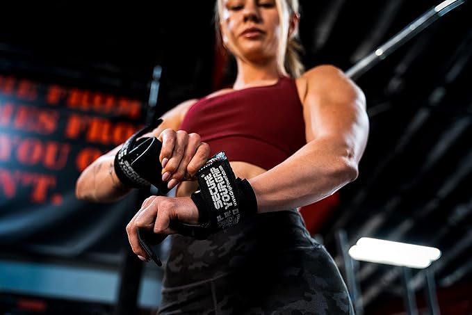 Premium Weight Lifting Hooks & Straps for Pull Ups & Deadlifts - Padded, Heavy Duty, Power Lifting Grips for Men & Women