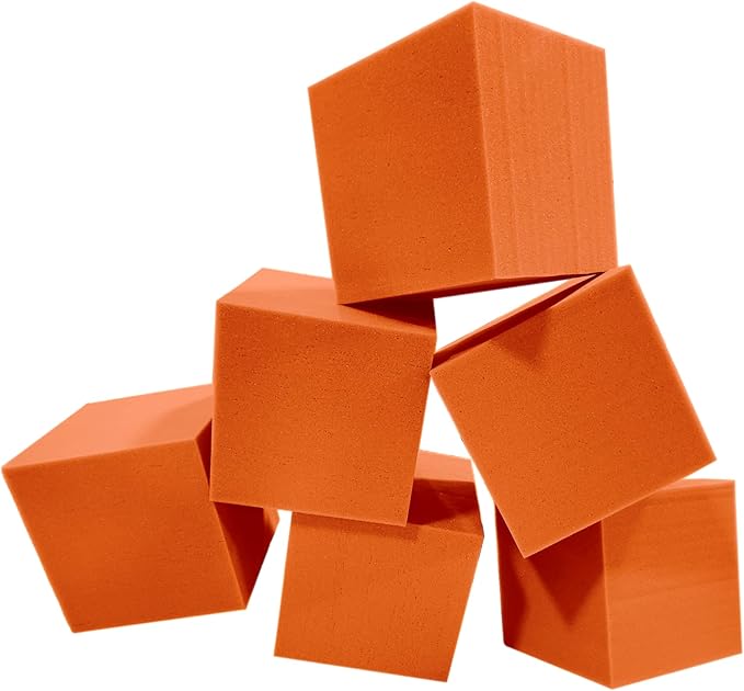 ENVIROLITE 8" Foam Cubes | Premium Quality Foam Cubes for Foam Pits | DIY Foam Pit | at Home Foam Cubes