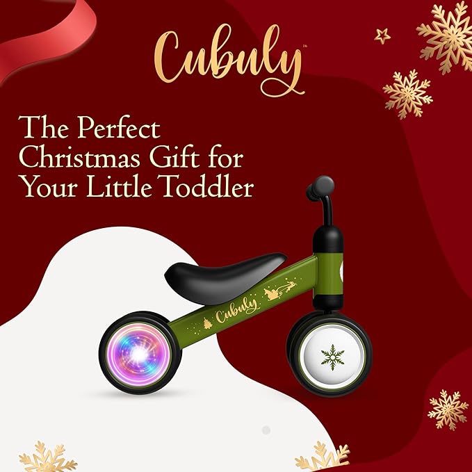 Baby Balance Bike for 1-3 Year – First Birthday Boy Girl Gifts 12-36 Month Mini Bike|Colorful Lighting Wheels|Ride on Toys |Toddler Balance Bike 1-3 Indoor/Outdoor Bike