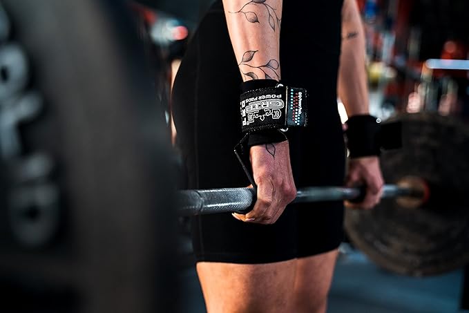 Premium Weight Lifting Hooks & Straps for Pull Ups & Deadlifts - Padded, Heavy Duty, Power Lifting Grips for Men & Women