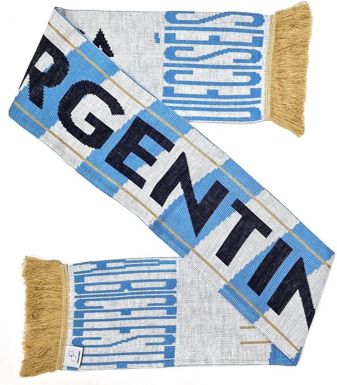Euroscarves Argentina Soccer Knit Scarf (Campeones de América 2024)