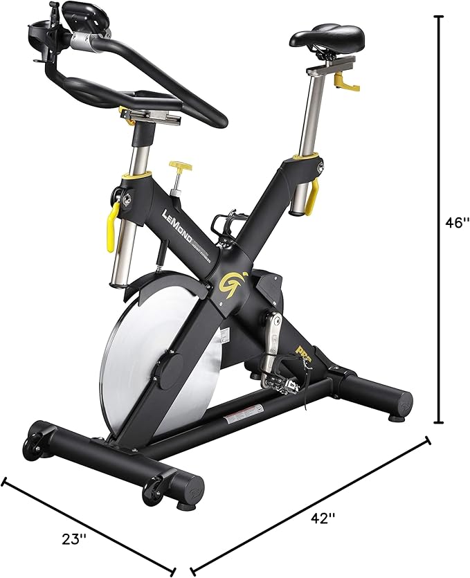 Hoist Fitness LeMond Series Pro Exercise Bike - Stationary Indoor Cycling Bike (Fitness Monitor Not Included)