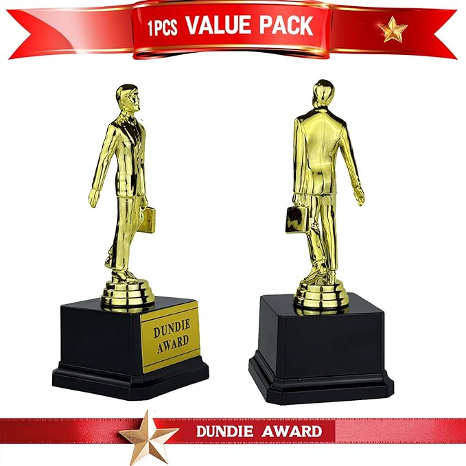 Dundie Award Trophy Bobblehead – The Office-Inspired Gag Gift & Dunder Mifflin Collectible
