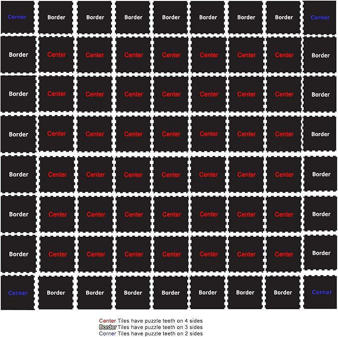 American Floor Mats Sport 8mm Heavy Duty Rubber Flooring - Interlocking Rubber Tile (23" x 23") 10% Red 15'4" x 17'3" Set (264 Square feet)