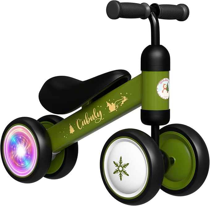 Baby Balance Bike for 1-3 Year – First Birthday Boy Girl Gifts 12-36 Month Mini Bike|Colorful Lighting Wheels|Ride on Toys |Toddler Balance Bike 1-3 Indoor/Outdoor Bike