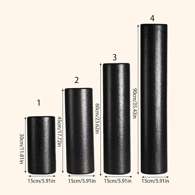 Foam Rollers Foam Massage Rollers Back and Shoulders Training Tool for Muscle Recovery and Exercise Training