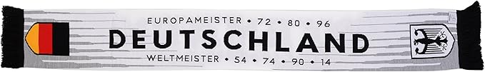 Euroscarves Germany Deutschland Soccer HD Knit Scarf