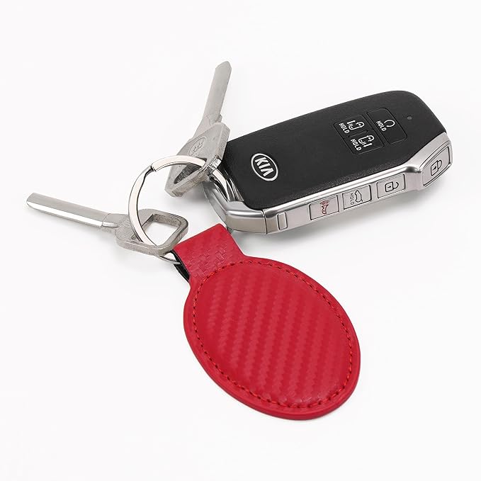 LaserGram Oval Keychain, Soccer Ball, Personalized Engraving Included