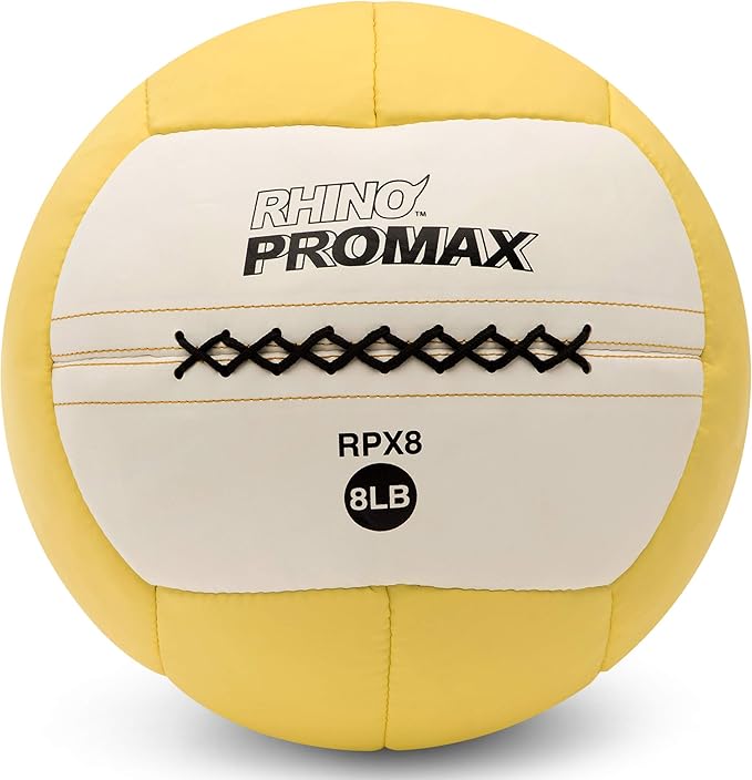 Champion Sports Rhino Slam Ball, 4-30 lb. Non-Slip Grip, Weightlifting, Crossfit, Home Gym, Fitness, 14" Diameter Balls, Optional Storage Rack/Tree Sold Separately