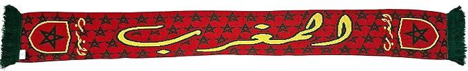 Euroscarves Morocco Soccer Knit Scarf