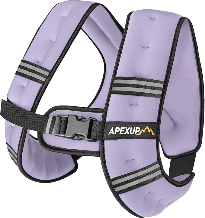 APEXUP Weighted Vest Men Women, Weight Vest for Women Workout Equipment for Strength Training Running
