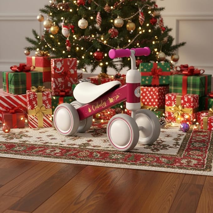 Baby Balance Bike for 1-3 Year – First Birthday Boy Girl Gifts 12-36 Month Mini Bike|Colorful Lighting Wheels|Ride on Toys |Toddler Balance Bike 1-3 Indoor/Outdoor Bike