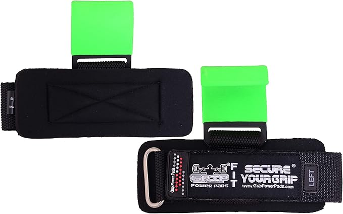 Premium Weight Lifting Hooks & Straps for Pull Ups & Deadlifts - Padded, Heavy Duty, Power Lifting Grips for Men & Women