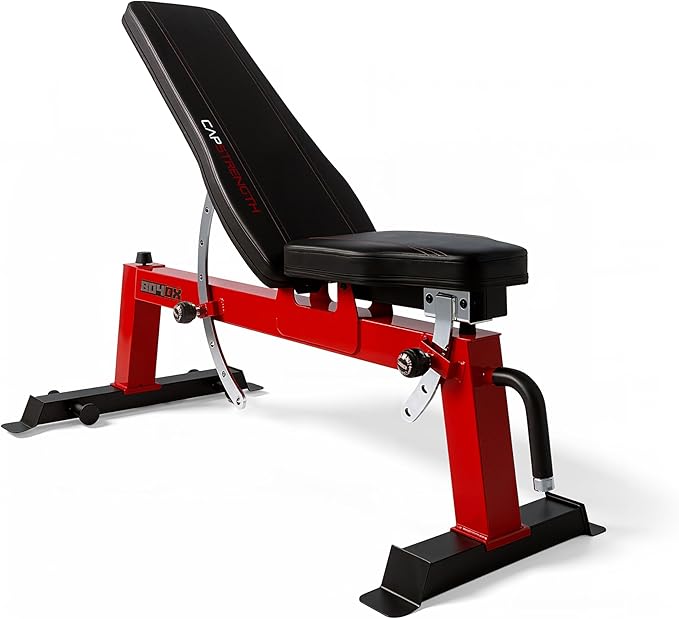 Cap Barbell Deluxe Utility Weight Bench Color Series