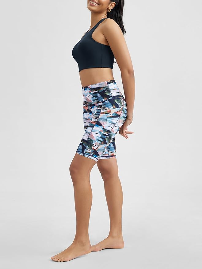 ODODOS Women's Tummy Control Biker Shorts 2.0 with Pockets High Waist Athletic Workout Yoga Shorts-3.5''/ 5"/ 8" / 10" Inseam