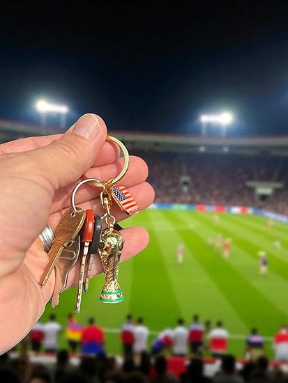 Official FIFA World Cup 2026 Edition Trophy Key Chains