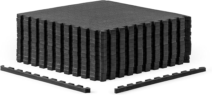 CAP Barbell Interlocking EVA Foam Exercise Puzzle Mat Home Gym Flooring | Multiple Options
