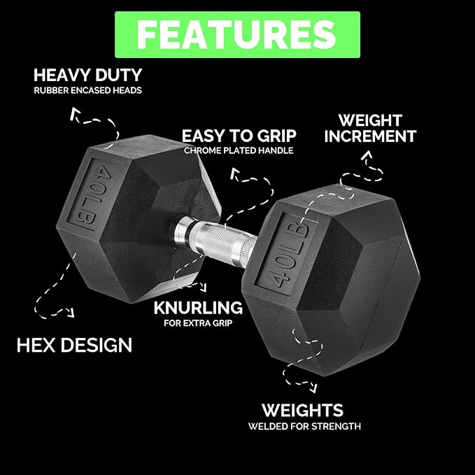 350lbs 450lbs 550 lbs Rubber Hex Dumbbells with Rack Free Weight for Home Gym, Durable Rubber Dumbbell with Storage,Weight Strength Training Accessories, Home Gym Exercise Fitness Equipment