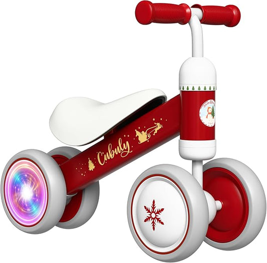 Baby Balance Bike for 1-3 Year – First Birthday Boy Girl Gifts 12-36 Month Mini Bike|Colorful Lighting Wheels|Ride on Toys |Toddler Balance Bike 1-3 Indoor/Outdoor Bike