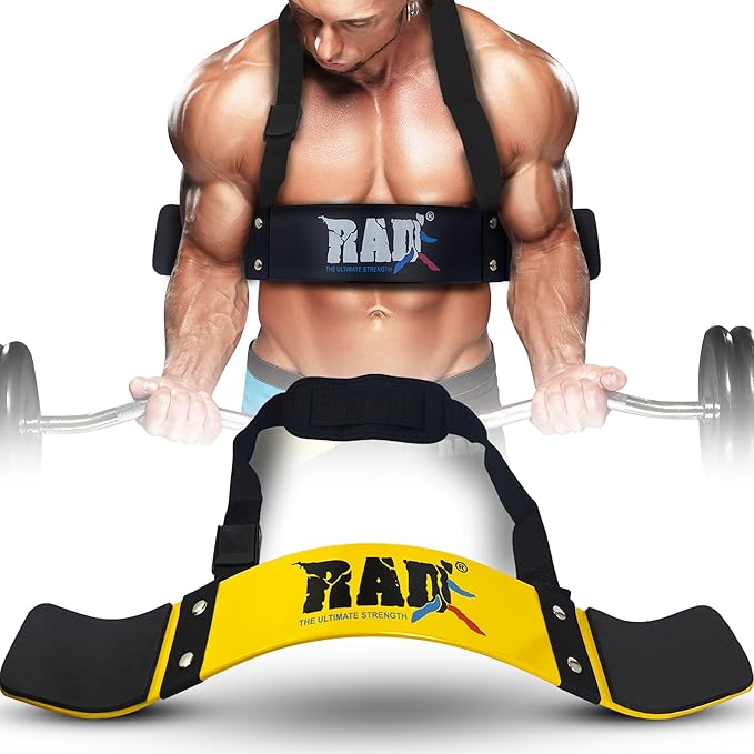 RAD Arm Blaster for Biceps & Triceps - Build Powerful Arms with Bicep Blaster Curl Support Isolator - Bicep Curl Machine