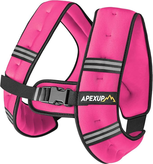 APEXUP Weighted Vest Men Women, Weight Vest for Women Workout Equipment for Strength Training Running