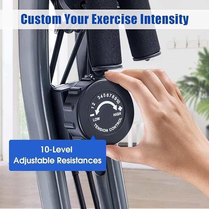Merax Exercise Bike,Workout Bikes for Home,Folding Stationary Bikes for Home with 16-Level Magnetic Resistance, 300LBS Capacity X-Bike Indoor Exercise Equipment with Heart Rate Sensor & LCD Monitor