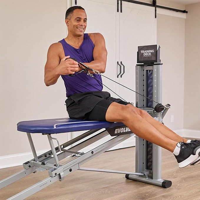 Total Gym Workout Machine, Home Exercise Equipment Portable Fitness Machine for Body Weight Training