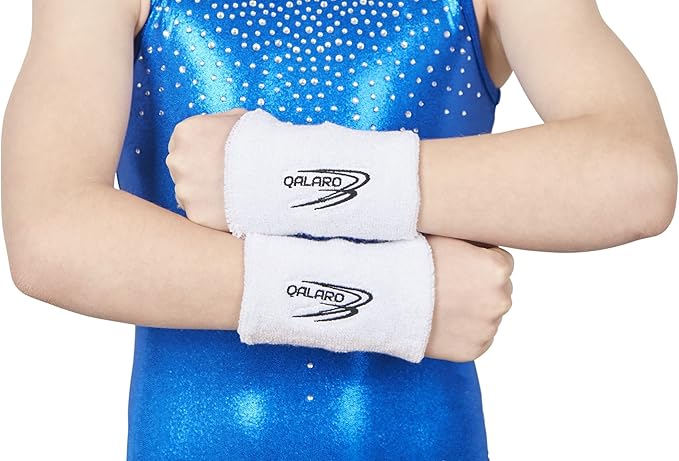 Double Buckle Leather Grips for Girls Gymnastics | Dowel Grips, 4" Wristbands, Grip Bag | Gymnastics Grips for Girls | Youth Bar Grips | Gymnastics Gloves