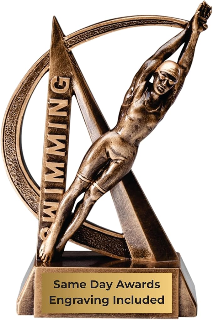 Sports Trophy – Ultra Action 6.5 Inch Engraved Resin Award – Personalized Recognition for Kids Youth Teams Schools Adult Leagues Coaches and Achievement Awards