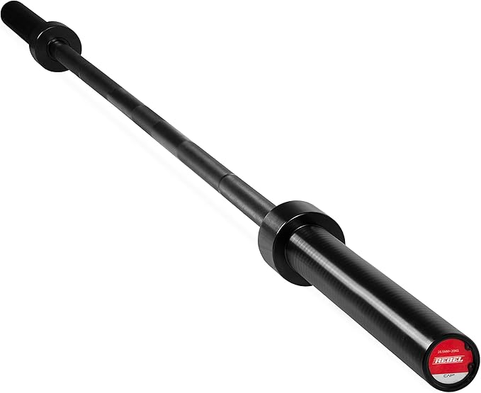 Cap Barbell 7-Foot Olympic Barbell Pro Series | Olympic & Power Bar Options