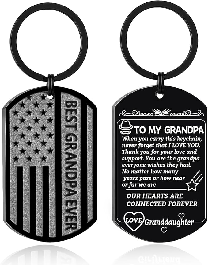 Stocking Stuffers- Football/Baseball/Soccer/Basketball Keychain for Men Baptism Confirmation Mens Gifts