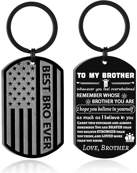 Stocking Stuffers- Football/Baseball/Soccer/Basketball Keychain for Men Baptism Confirmation Mens Gifts