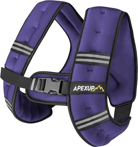 APEXUP Weighted Vest Men Women, Weight Vest for Women Workout Equipment for Strength Training Running
