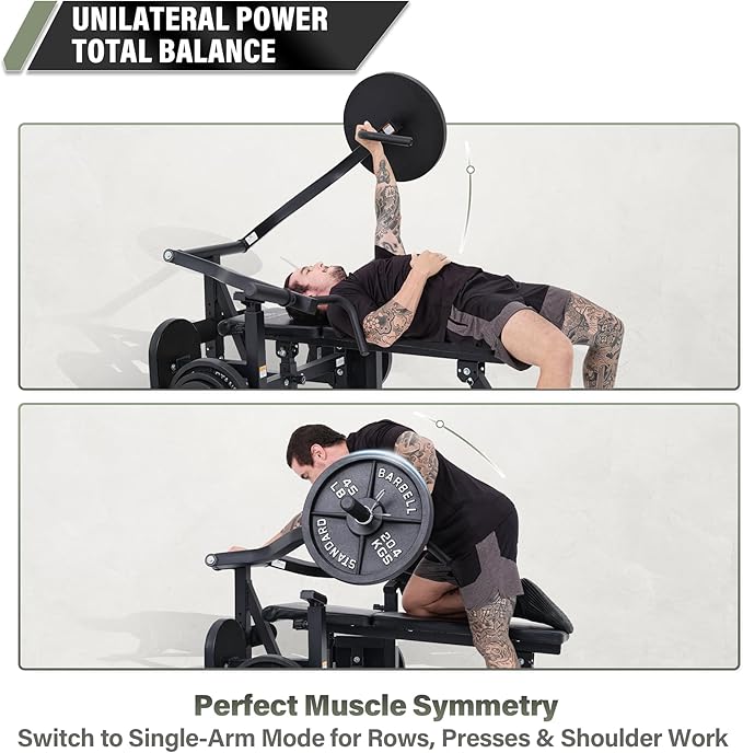 Major Fitness Drone P1 Bench Press Rack with Independent Arms – Adjustable Flat & Incline Bench Press for Chest & AB Workouts – Perfect Home Gym Equipment