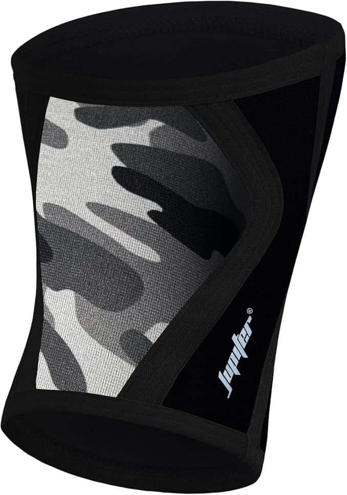 Knee Sleeves (1 Pair), 7mm Compression Knee Braces for Squats,Weightlifting,Powerlifting,Cross Training for Men & Women (Small)