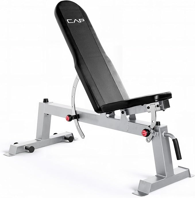 Cap Barbell Deluxe Utility Weight Bench Color Series