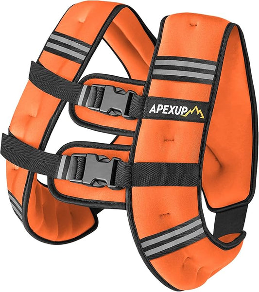 APEXUP Weighted Vest Men Women, Weight Vest for Women Workout Equipment for Strength Training Running