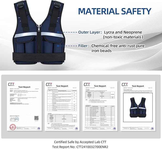 Sportneer Adjustable Weighted Vest Weights: 2-18 lbs/2-40 lbs Washable Weight Vest for Walking 16 In 1 Fast Adjust Rucking Vest for Women and Men Home Gym Running Jogging Strength Training Vests