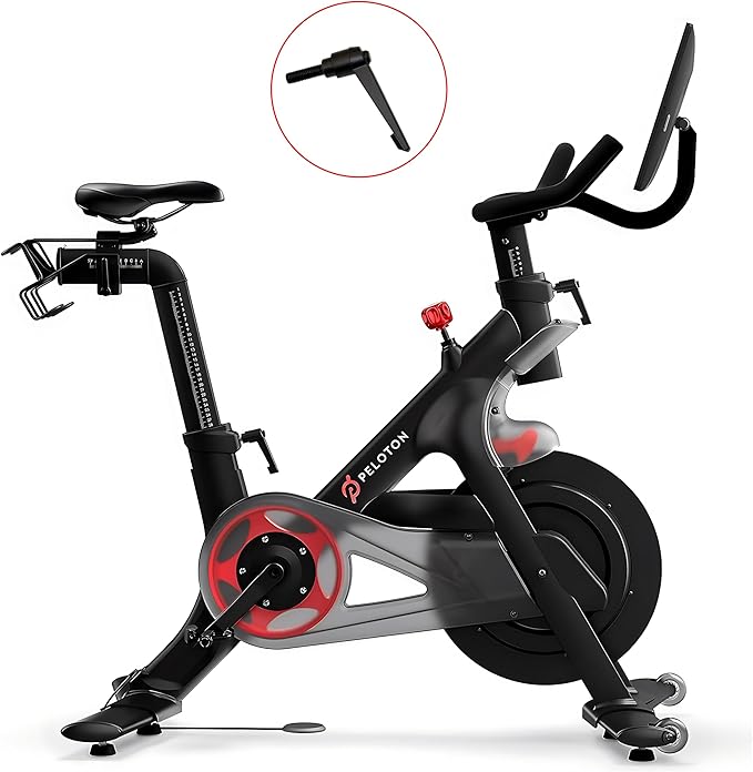 Sports Bike seat Height Adjuster seat/Fitness Sports Bike seat Handle, Suitable for Replacing The Fixing Screws of Peloton seat up and Down Adjustment., black