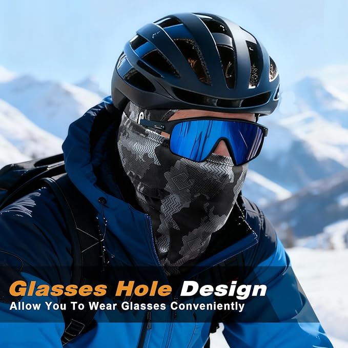 Balaclava Ski Mask for Men Women,Windproof Thermal Winter Face Mask for Cold Weather Skiing Cycling Snowboarding