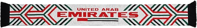 Euroscarves United Arab Emirates UAE Soccer Knit Scarf