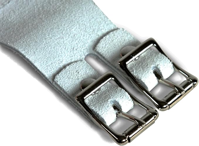 Gibson Athletic Summit Uneven Bar Gymnastic Grips for Girls, Durable Leather Grip with Double Buckle Straps for Secure Grip, Hand Grips for Early Competitor Gymnasts - Made In USA