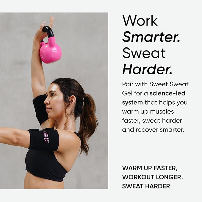 Sports Research Sweet Sweat Waist Trimmer (Core Series) - Premium Sweat Enhancing Fitness Band for Women & Men
